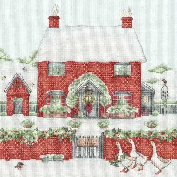 Christmas Cottage - Bothy Threads Cross Stitch