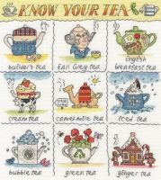 Know your Tea Cross Stitch Sampler