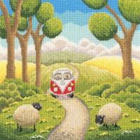 Road Trip - Lucy Pittaway Cross Stitch