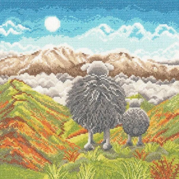 On Top of the World - Lucy Pittaway Cross Stitch