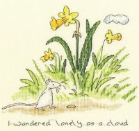 Lonely as a Cloud - Bothy Threads Cross Stitch
