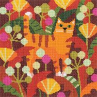Ginger Cat Cross Stitch - Heritage Crafts
