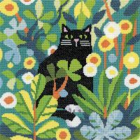 Black Cat Cross Stitch - Heritage Crafts