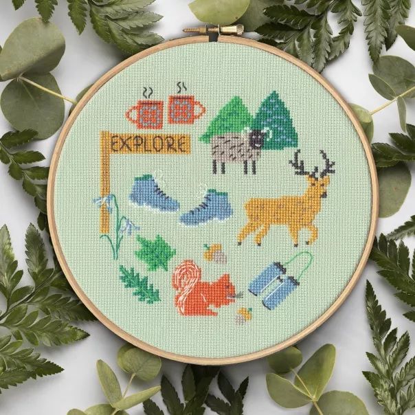 Explore - Sew Easy Cross Stitch