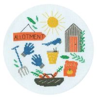 Allotment - Sew Easy Cross Stitch