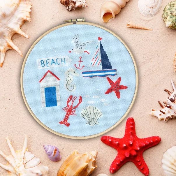 Beach - Sew Easy Cross Stitch