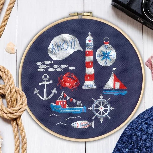 Ahoy - Sew Easy Cross Stitch