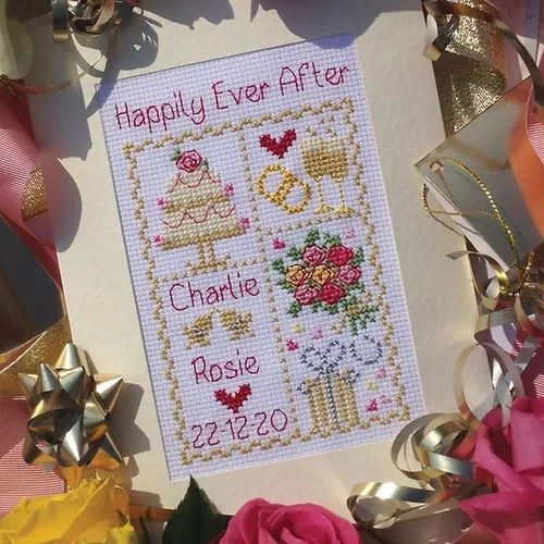 Wedding - Happily Ever After Card Kit - Nia Cross Stitch