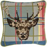 Highland Stag - Tartan Tapestry Kit