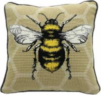 Bee on Honeycomb Tapestry Kit