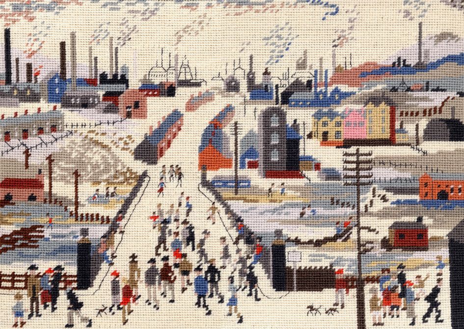 The Canal Bridge Tapestry Kit (Lowry) - Bothy Threads