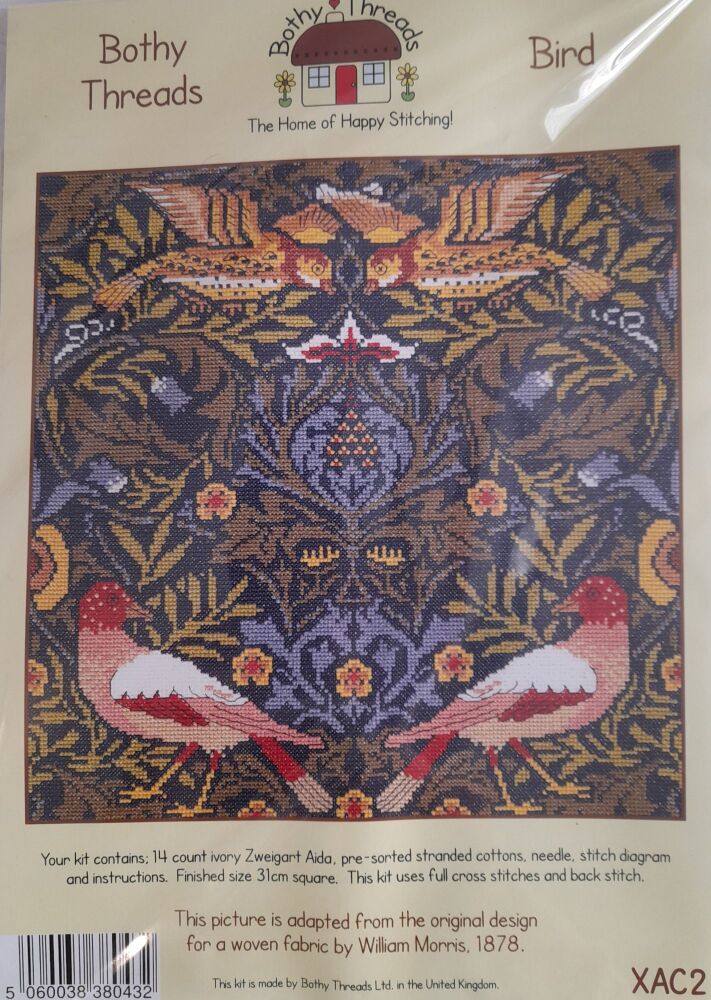 The Bird  (William Morris)  Cross Stitch