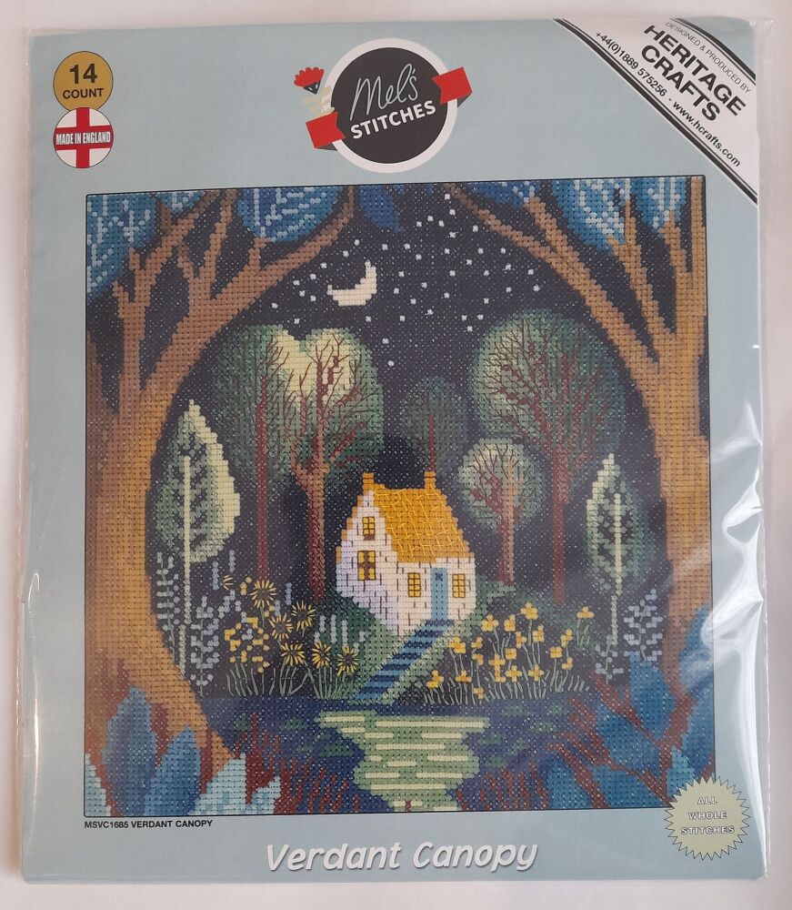 Verdant Canopy Cross Stitch - Mel Rodicq