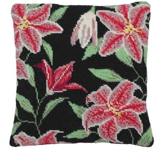 Stargazer Lily Herb Pillow Tapestry