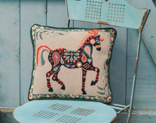 Painted Pony Tapestry Kit (Plain Canvas)