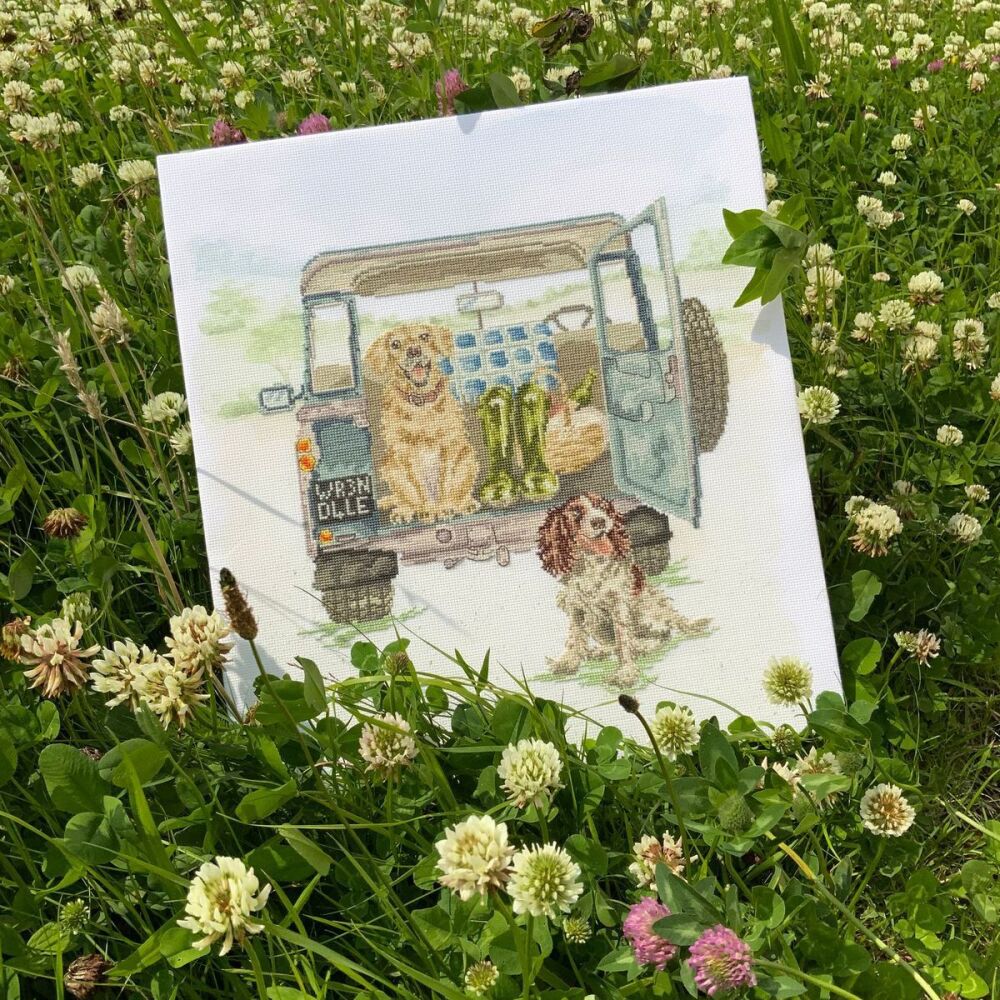 Paws for a Picnic - Hannah Dale Cross Stitch