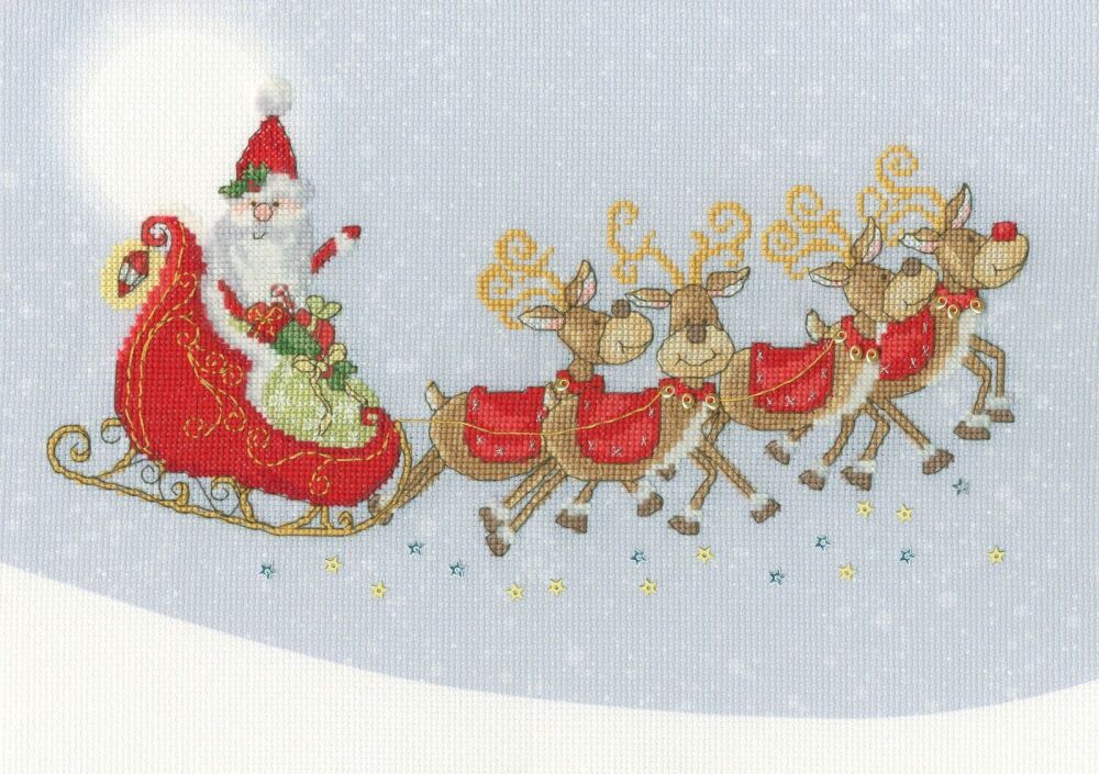 Sleigh Ride - Bothy Threads Christmas Cross Stitch