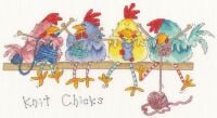 Knit Chicks - Margaret Sherry Cross Stitch