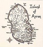 Isle of Arran - Map Cross Stitch CHART ONLY