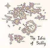 Isle of Scilly - Map Cross Stitch CHART ONLY