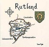 Rutland - Map Cross Stitch CHART ONLY