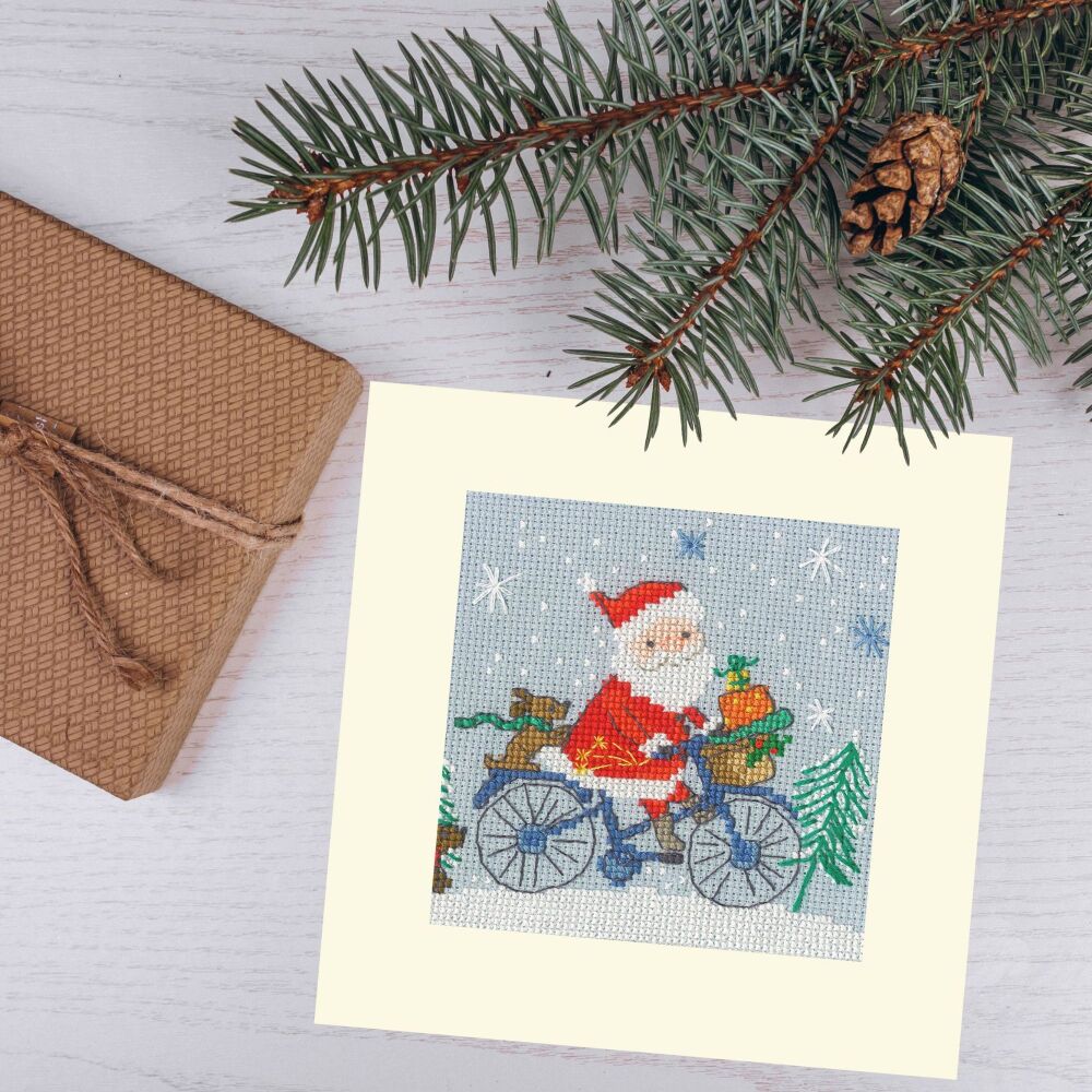 Delivery by Bike Christmas Card