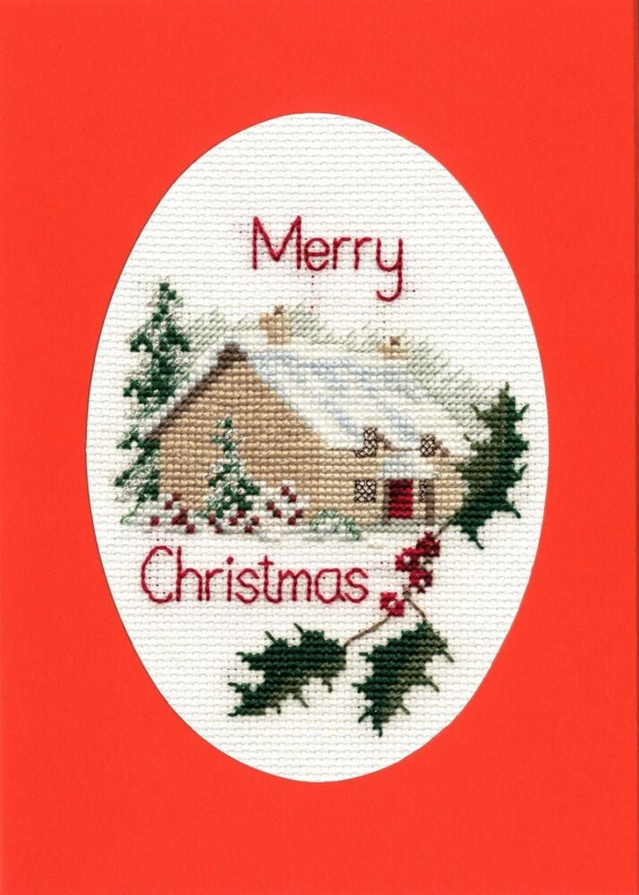 Christmas Cottage - Christmas Card