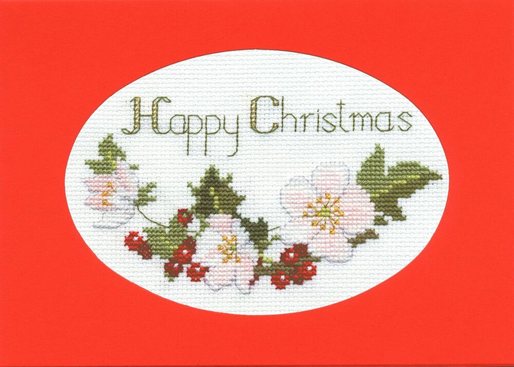 Christmas Rose - Christmas Card
