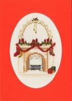 Fireplace - Christmas Card