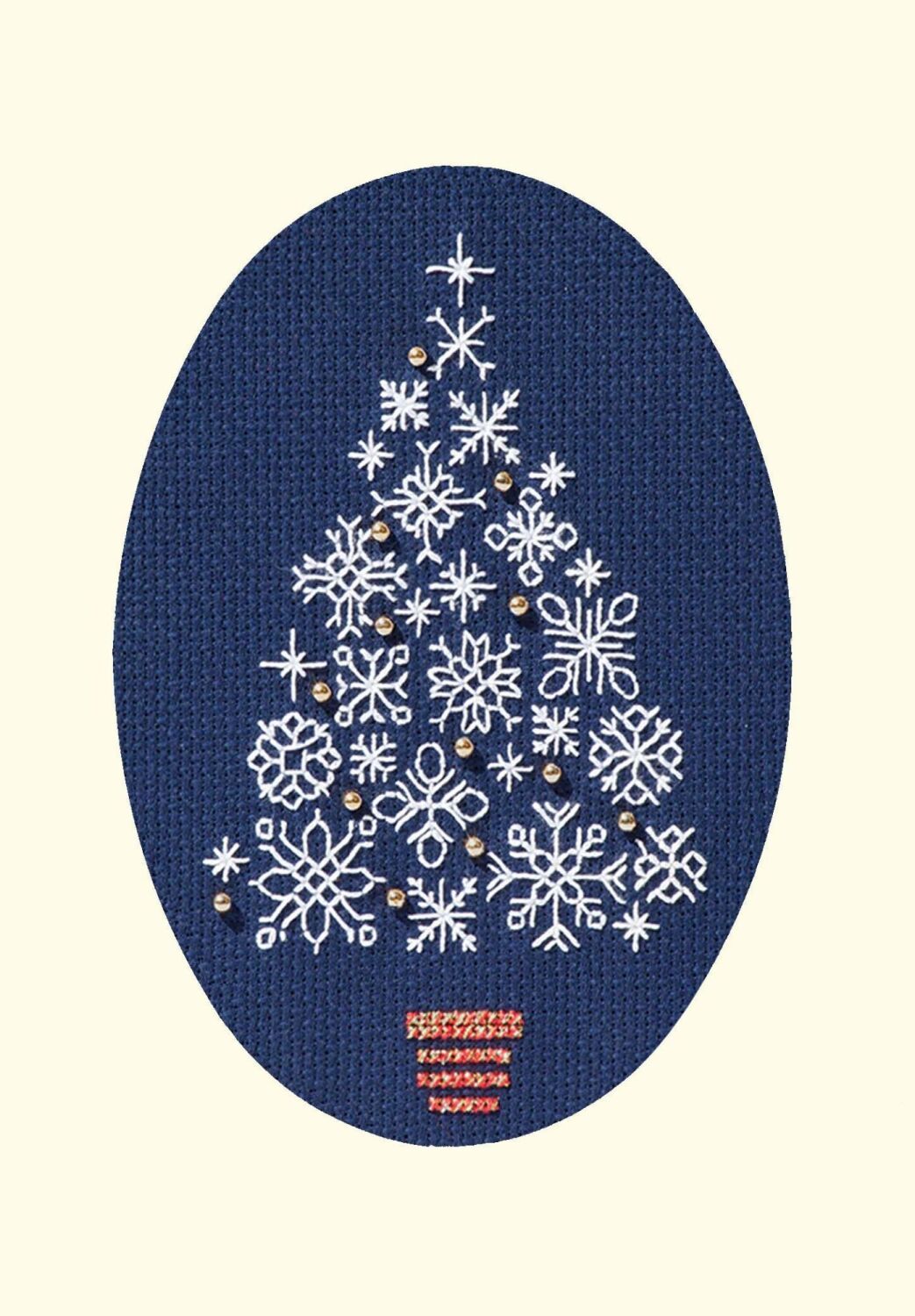 Snowflake Tree - Christmas Card