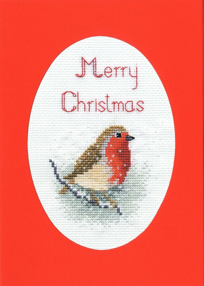 Snow Robin - Christmas Card