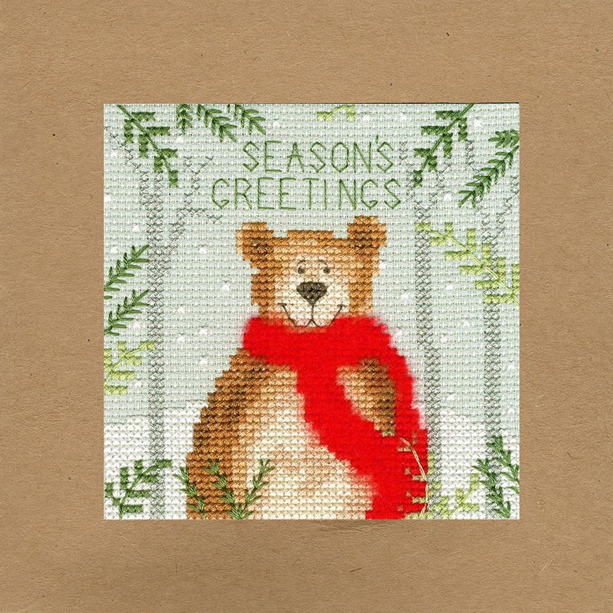 Christmas Bear Christmas Card