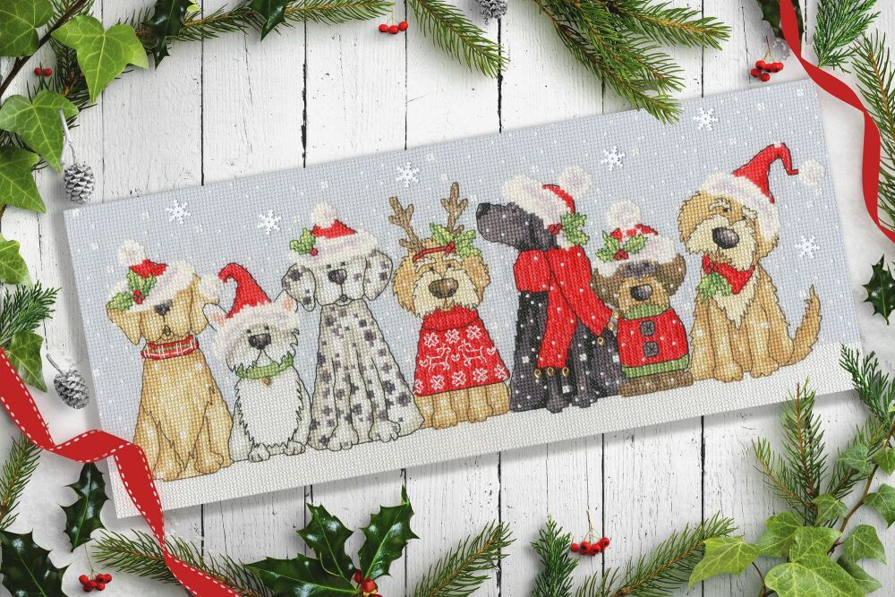 Holiday Hounds - Bothy Threads Cross Stitch