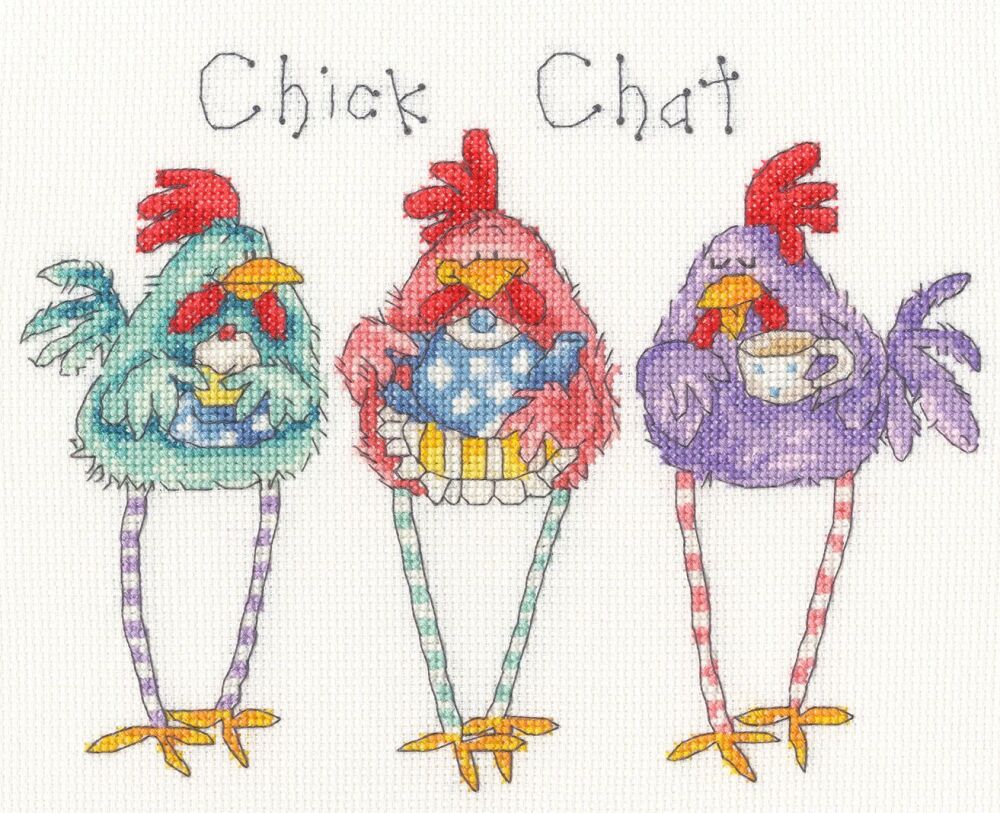 Chick Chat - Margaret Sherry Cross Stitch