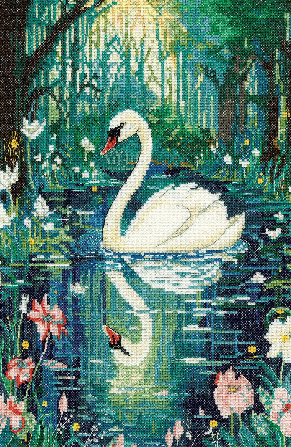 Tranquility Swan - Heritage Crafts Cross Stitch