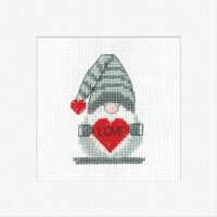 Gonk Love Cross Stitch Card Kit