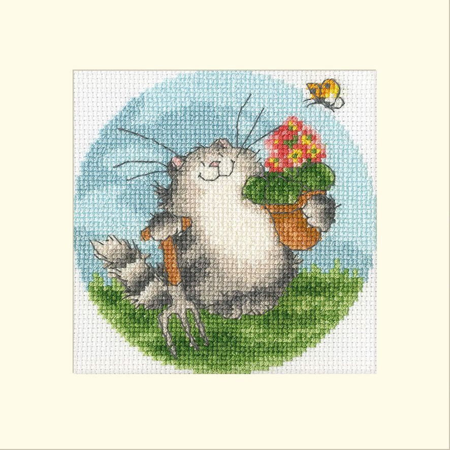 Seeds of Love Cross Stitch Card - Bothy Threads