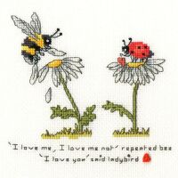 Love Me, Love Me Not Bee - Bothy Threads