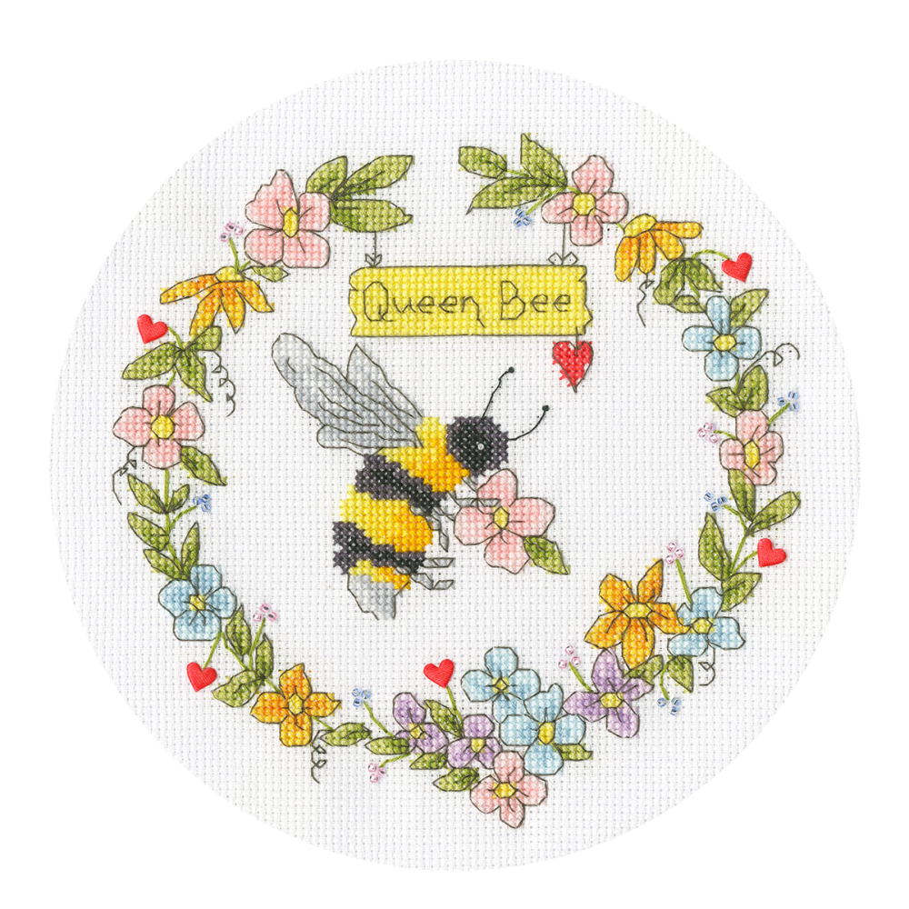 Queen Bee Cross Stitch