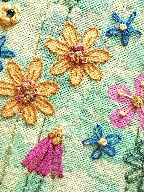 Blue Meadow Embroidery - Beaks and Bobbins