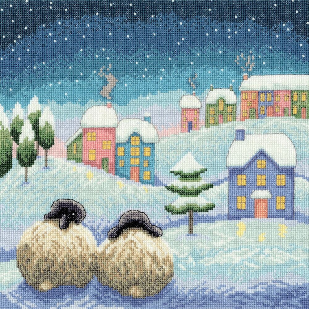 There's Snow Place Like Home - Lucy Pittaway Cross Stitch