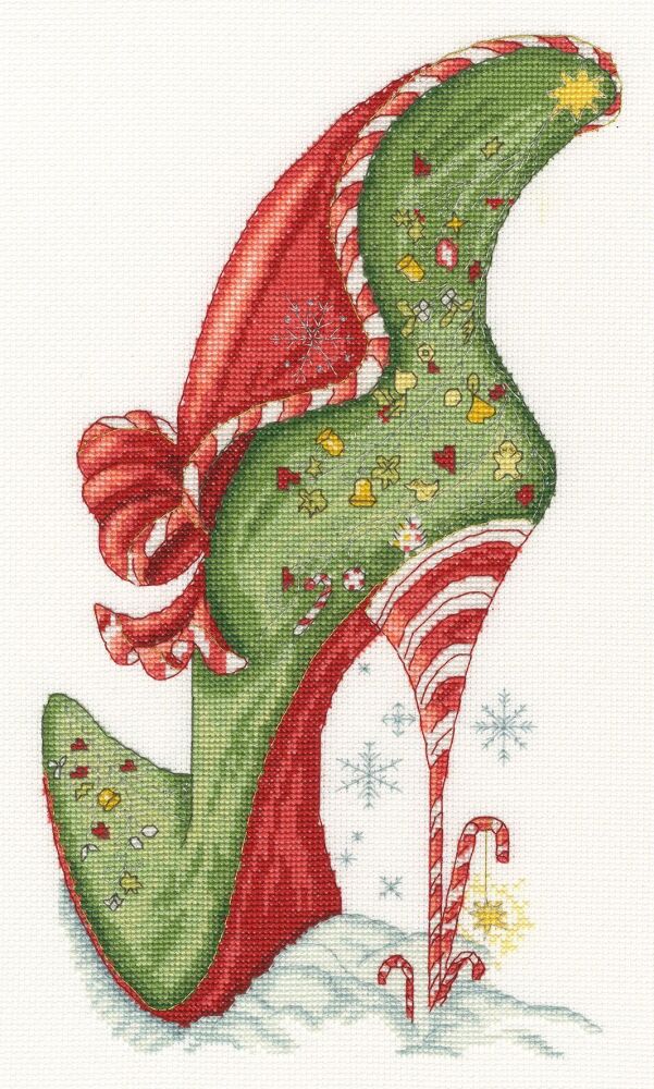Candy Canes - Sally King Cross Stitch