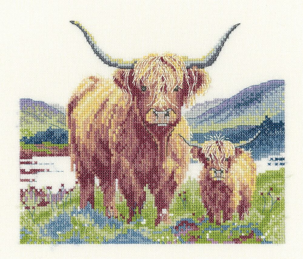 Highland Harmony Cows - Heritage Crafts