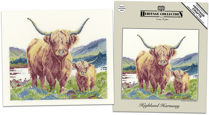 Highland Harmony Cows - Heritage Crafts