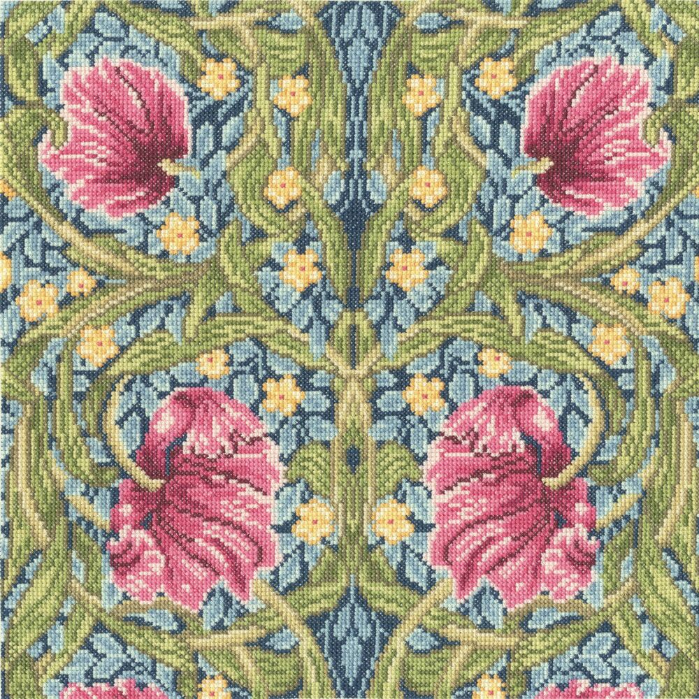 Pimpernel (William Morris) Cross Stitch