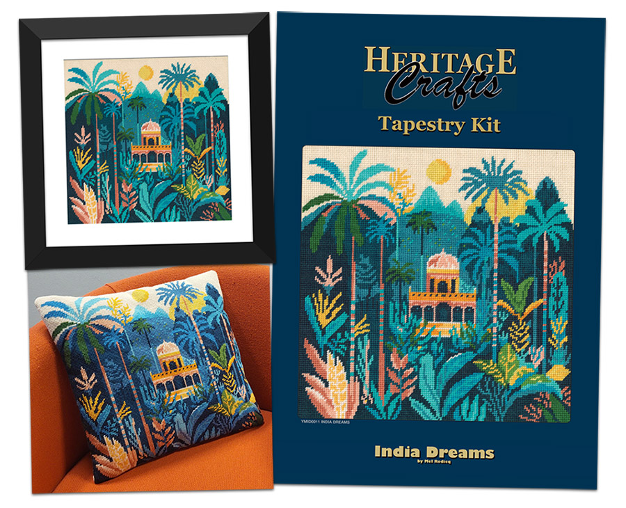 India Dreams Tapestry - Heritage Crafts