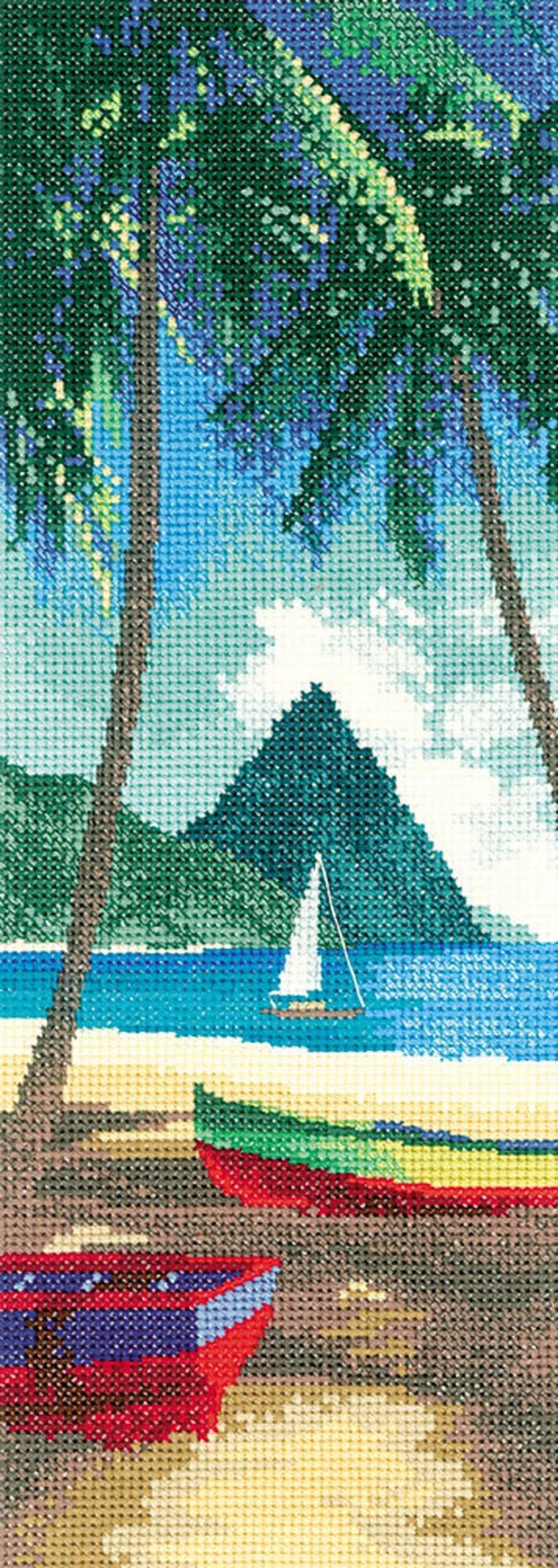 St. Lucia Cross Stitch Chart - Heritage Crafts