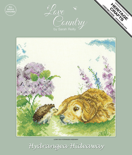 Hydrangea Hideaway - Sarah Reilly Cross Stitch