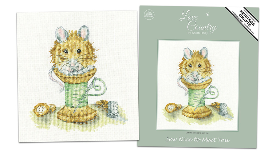 Sew Nice to Meet You - Sarah Reilly Cross Stitch