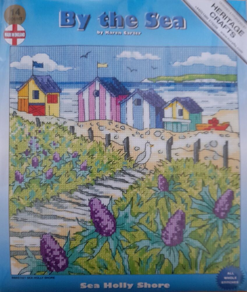Sea Holly Shore - Heritage Crafts Cross Stitch